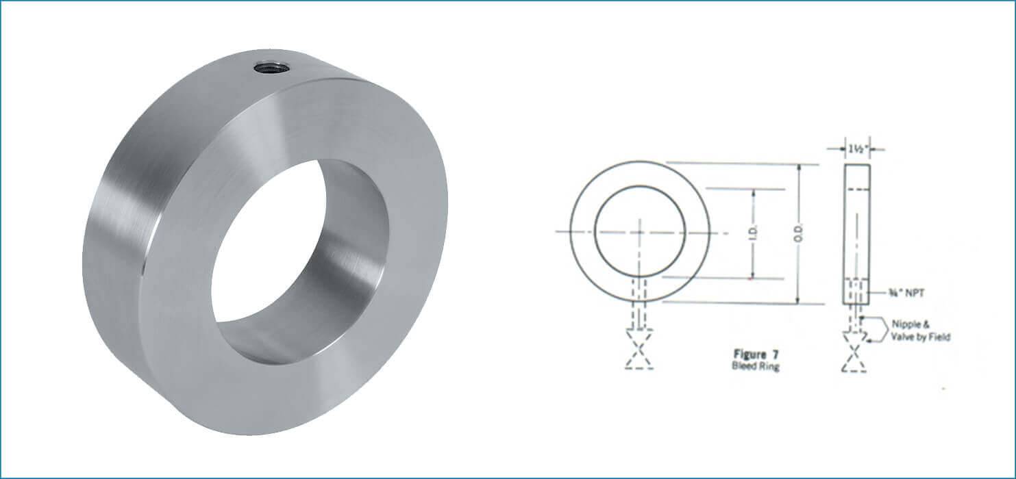 ASME B16.5 Bleed Ring