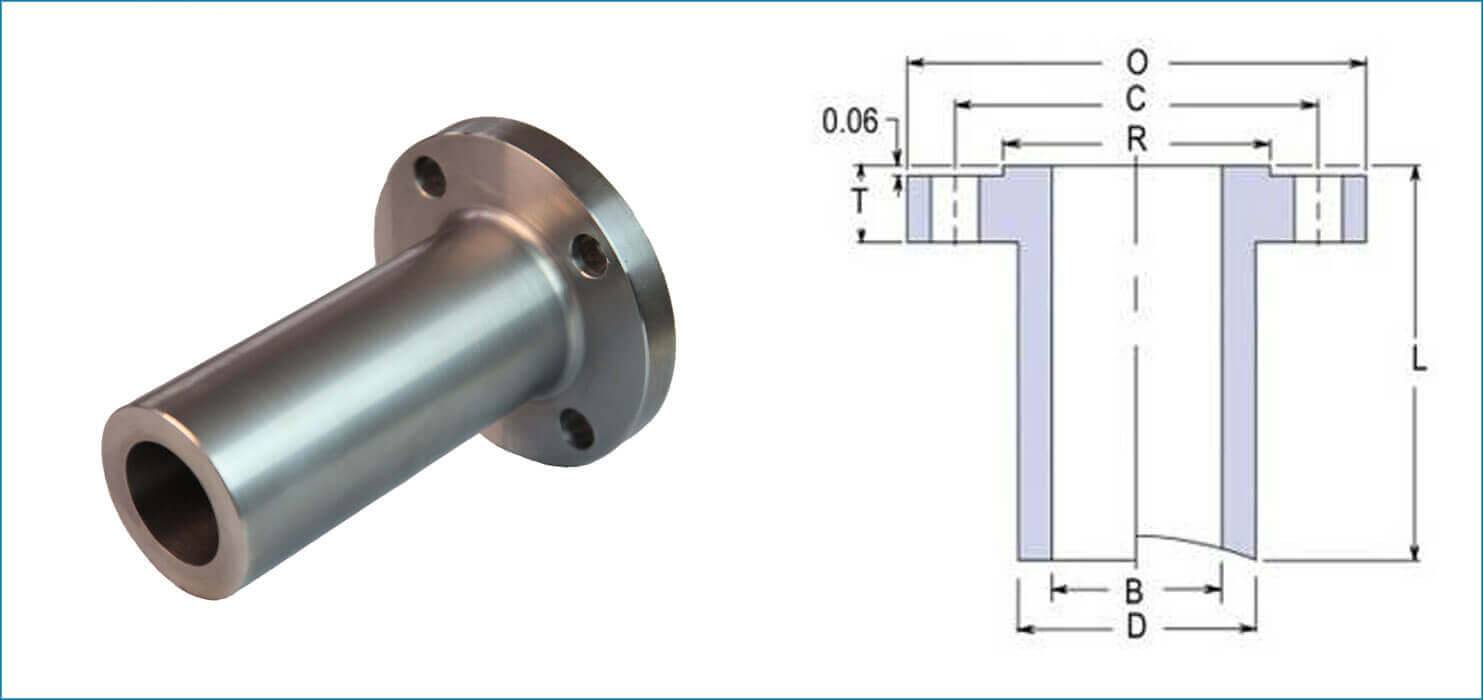 ASME B16.5 Long Weld Neck Flanges