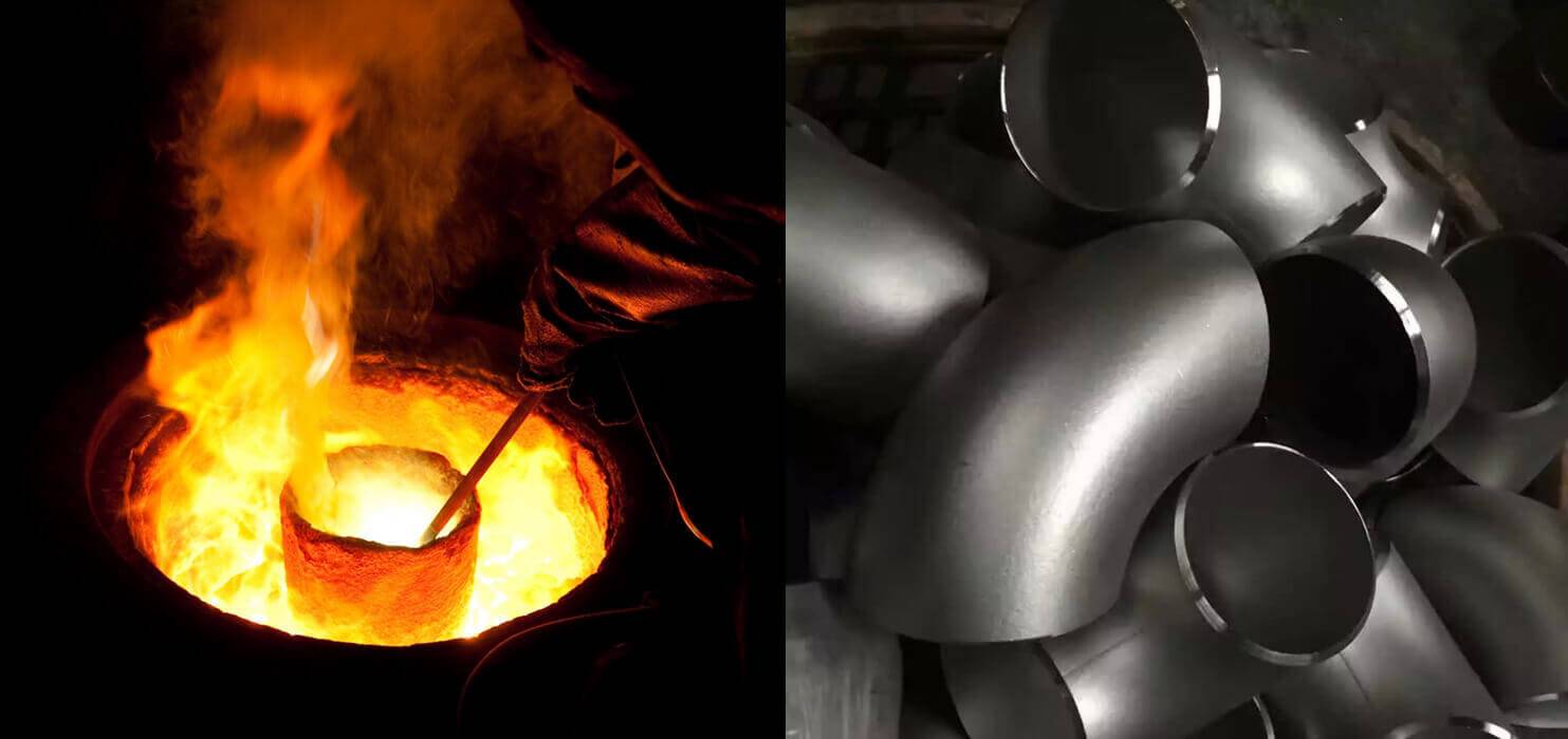 ASTM B366 WP904L Stainless Steel Buttweld Pipe Fittings
